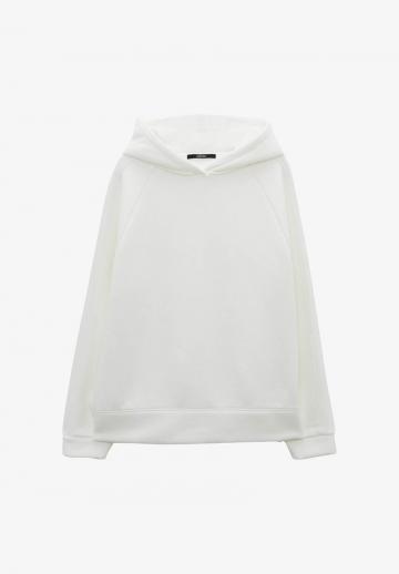 Пуловер с капюшоном