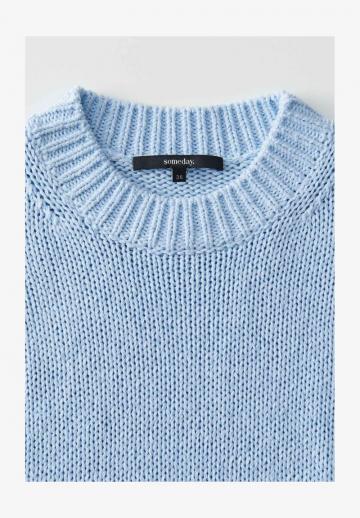 Пуловер с коротким рукавом