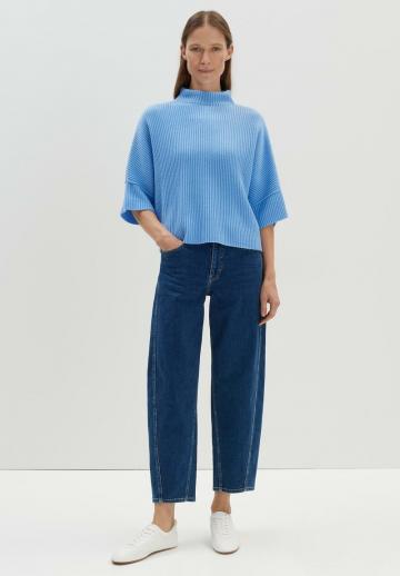 Пуловер с рукавом три четверти