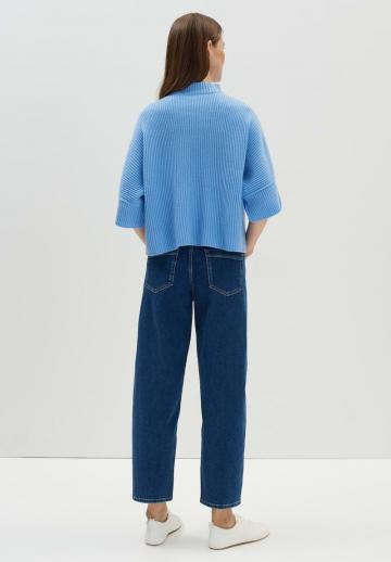 Пуловер с рукавом три четверти