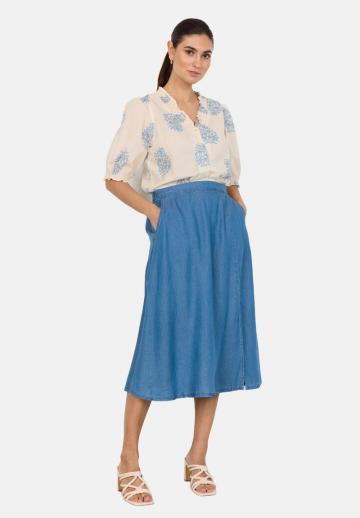 Джинсовая юбка