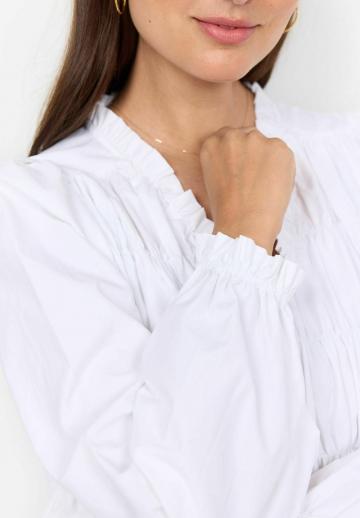 Атласная блузка