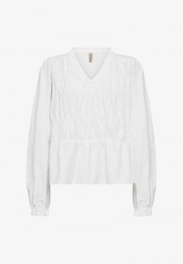 Атласная блузка