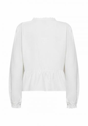 Атласная блузка