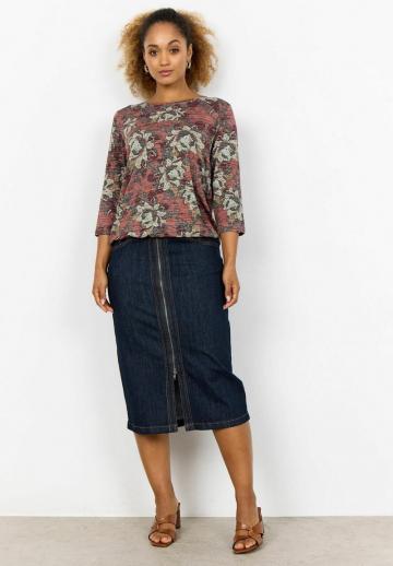 Майка с рукавом три четверти