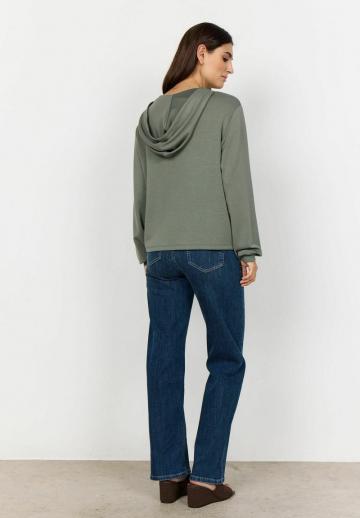 Пуловер с капюшоном