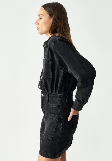 Джинсовое платье