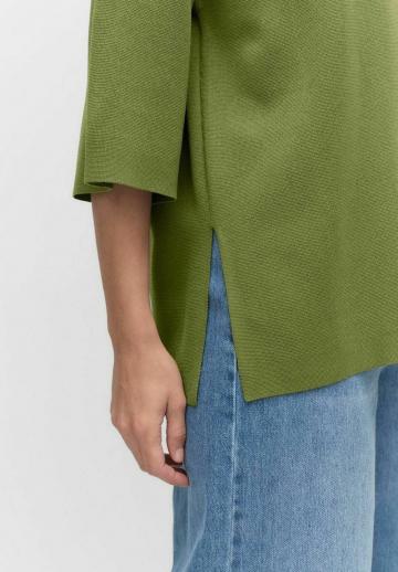 Пуловер с коротким рукавом