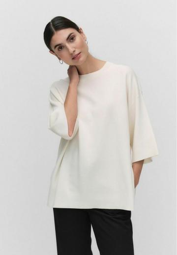 Пуловер с коротким рукавом