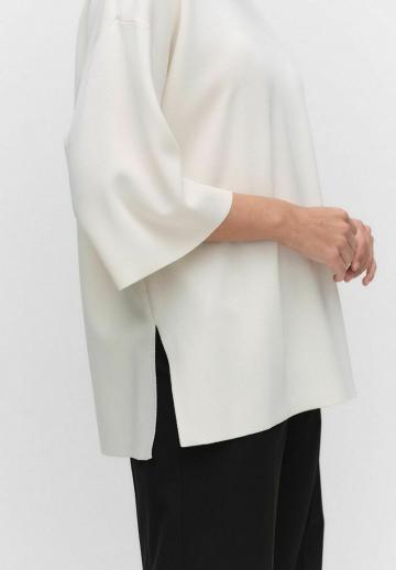 Пуловер с коротким рукавом