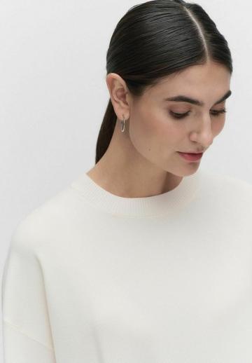 Пуловер с коротким рукавом