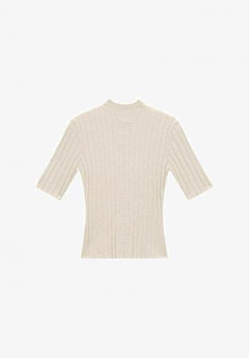 Пуловер с коротким рукавом