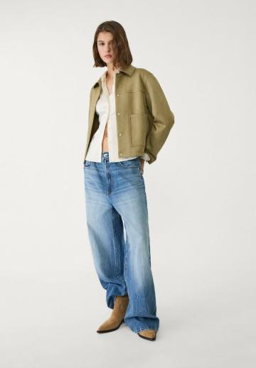 Атласная блузка