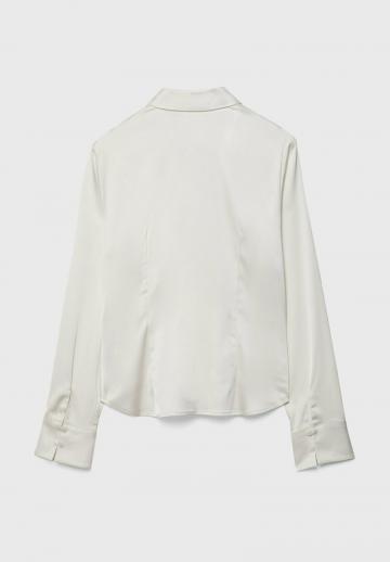 Атласная блузка