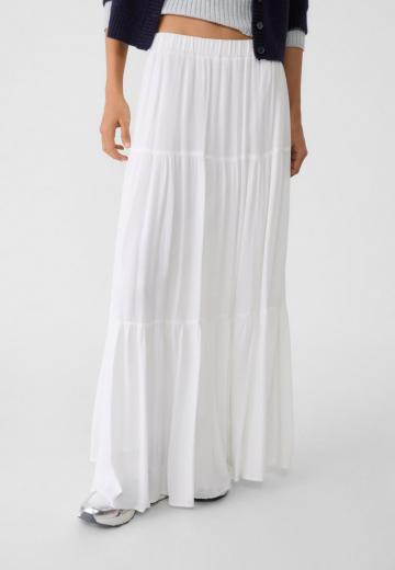 Юбка с воланами