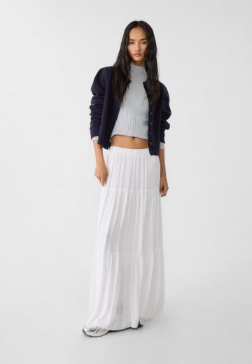 Юбка с воланами