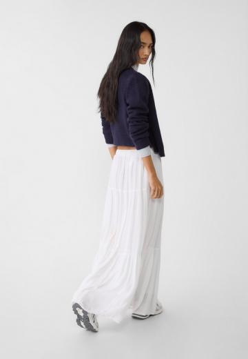 Юбка с воланами