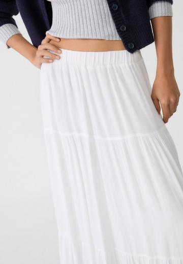 Юбка с воланами