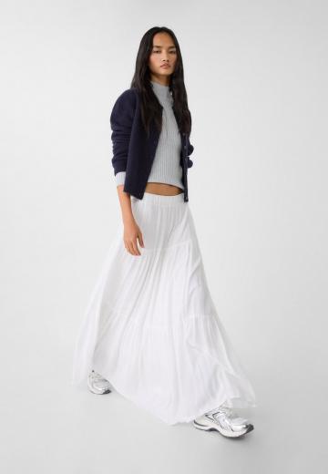 Юбка с воланами