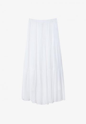 Юбка с воланами