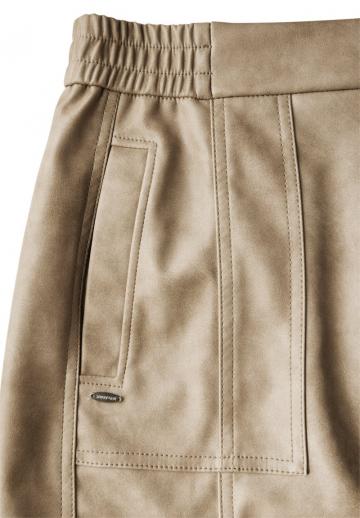 Кожаная юбка