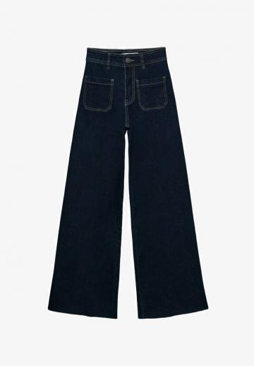 Прямые джинсы