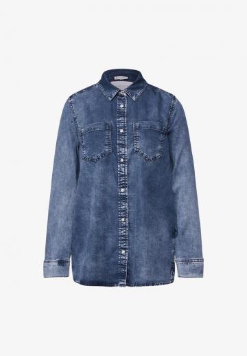 Джинсовая блузка