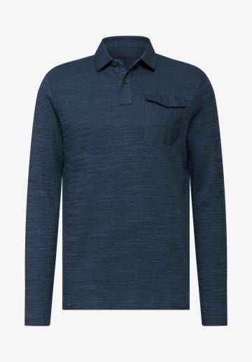 Поло с длинным рукавом