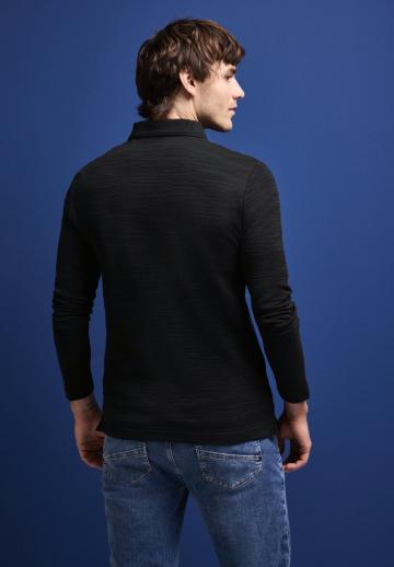 Поло с длинным рукавом