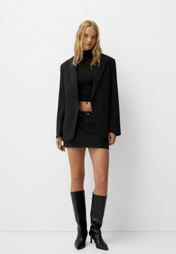 Длинный блейзер