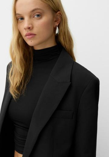 Длинный блейзер