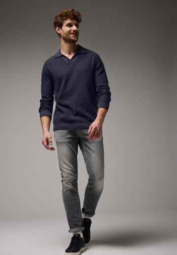 Поло с длинным рукавом