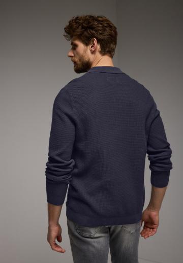 Поло с длинным рукавом