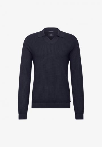 Поло с длинным рукавом