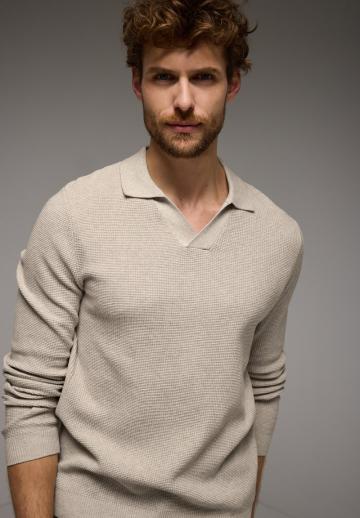 Поло с длинным рукавом