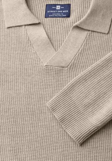 Поло с длинным рукавом