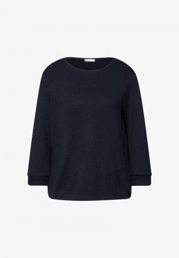 Пуловер с рукавом три четверти