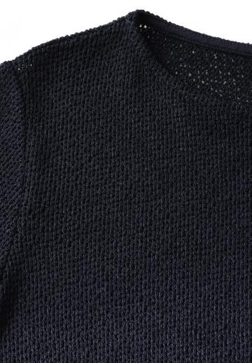 Пуловер с рукавом три четверти