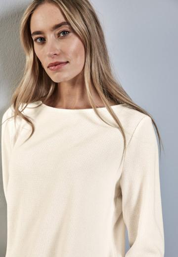 Пуловер с рукавом три четверти