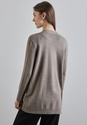 Длинный кардиган