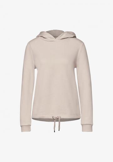 Пуловер с капюшоном