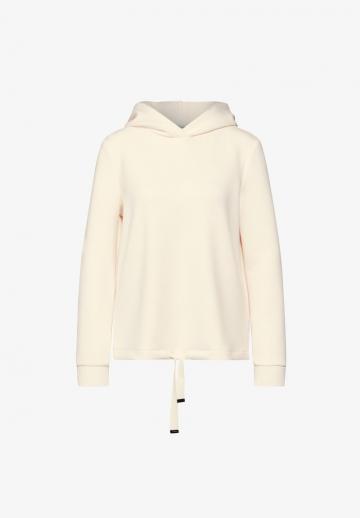 Пуловер с капюшоном