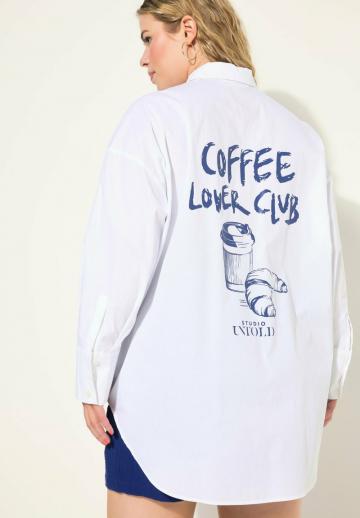 Длинная блузка