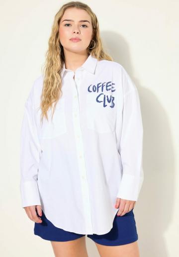 Длинная блузка