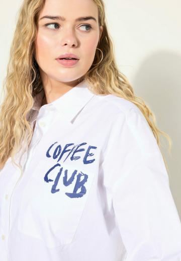 Длинная блузка