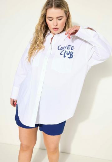 Длинная блузка