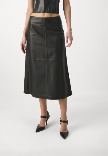 Кожаная юбка