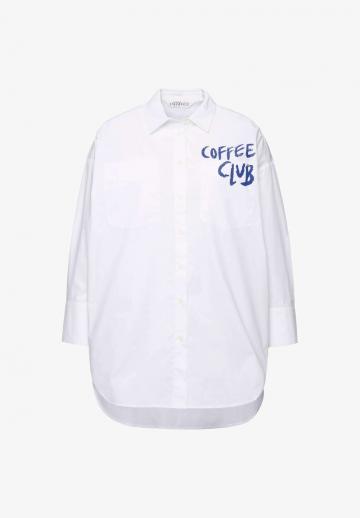 Длинная блузка