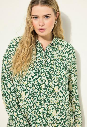 Длинная блузка