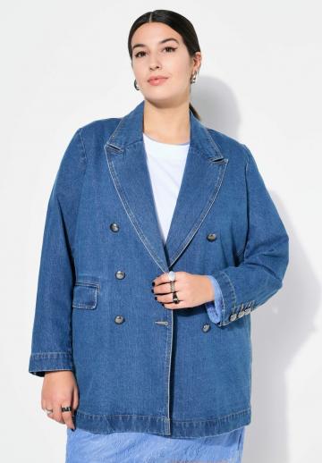 Длинный блейзер